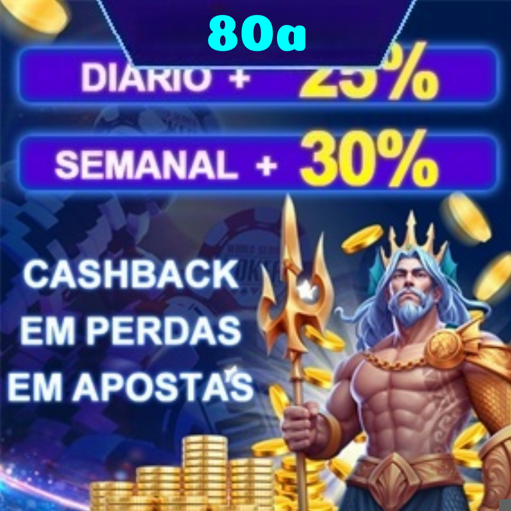 80a Ganhe R$ 100,00 Gratis
